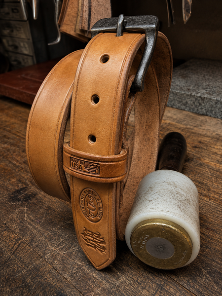 "The Workhorse" Heavy Duty Veg Tan Belt