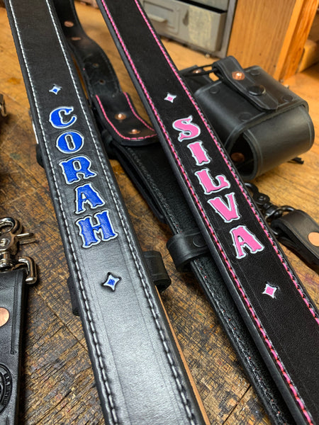 Leather Radio Strap Set Builder (NO Inside Lining)