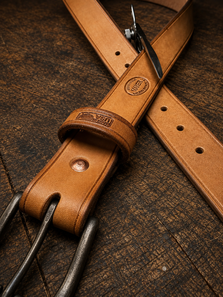 "The Workhorse" Heavy Duty Veg Tan Belt