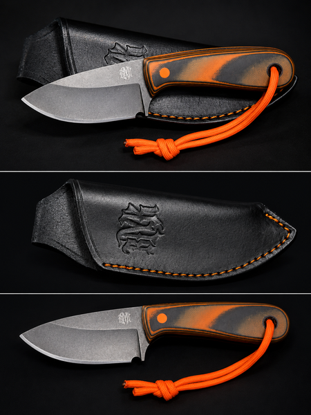 "Mini Hiker & EDC"  Fixed Blade Knife