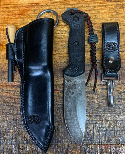 Leather Knife Sheath Design and Construction