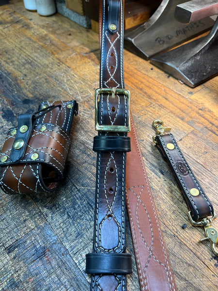 "GUNSLINGER" Ultra Premium Radio Strap Set