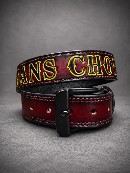 Smoked Edge/ Stitched Everyday Belt