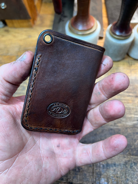 Leather Minimalist Card Wallet