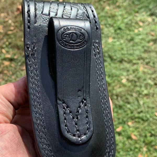 Leatherman Raptor Case with Flap Retention / Leather Lined