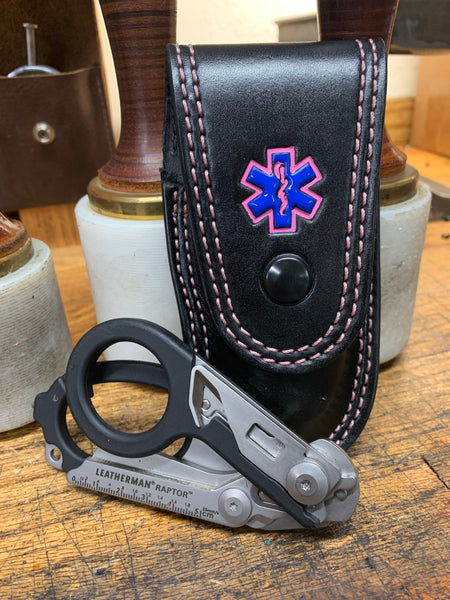 Leatherman Raptor Case with Flap Retention / Leather Lined
