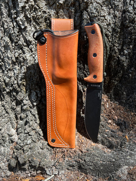 Leather Knife Sheath Design and Construction