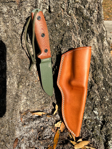 Leather Knife Sheath Design and Construction