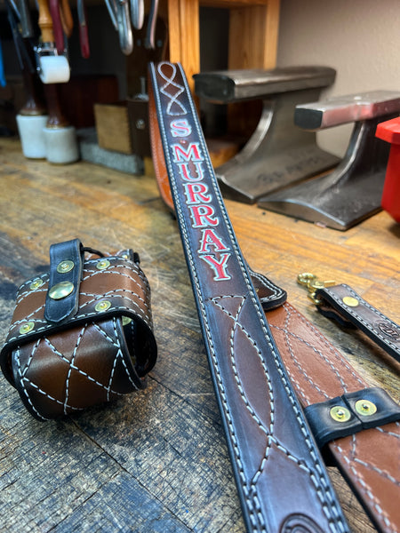 "GUNSLINGER" Ultra Premium Radio Strap Set