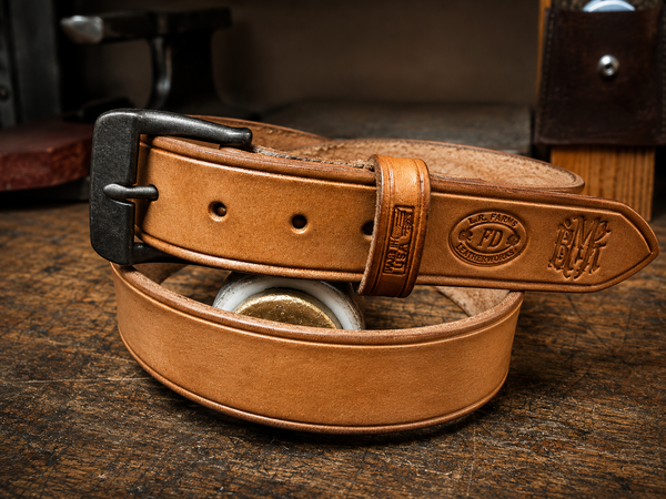 "The Workhorse" Heavy Duty Veg Tan Belt