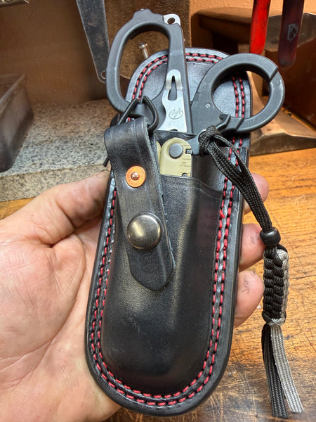EMS Raptor Shear / Multi Tool Custom Combo Leather Sheath