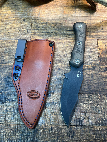 "Midnight Rider"" Fixed Blade Pocket Carry Sheath / Medium