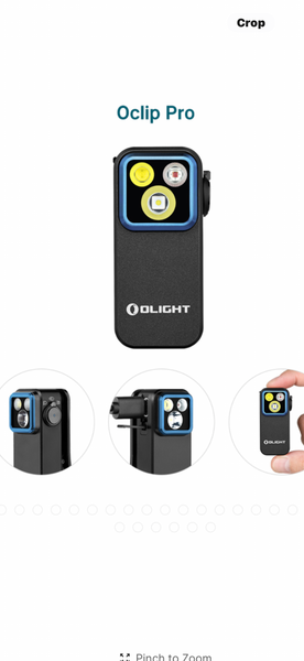 Olight Oclip Pro Multifunctional EDC Clip Flashlight