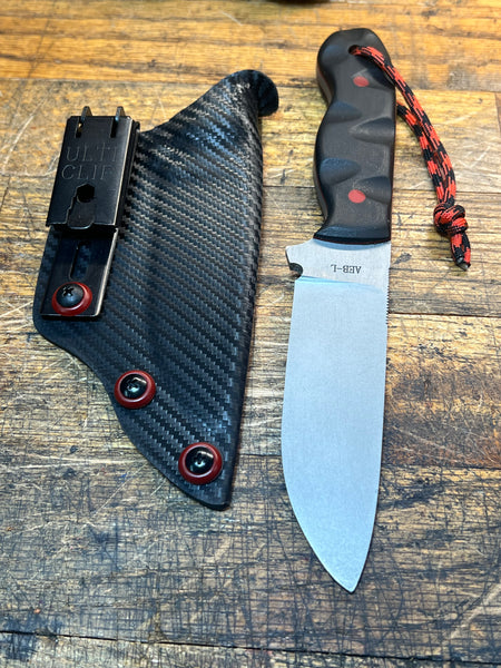 Camp Knife / AEB-L Stainless/ Black G10