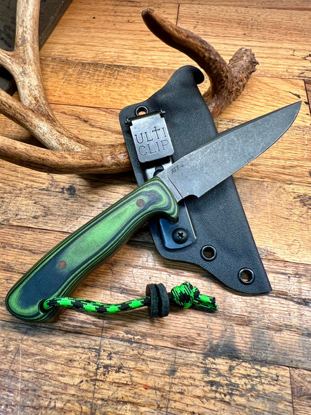 EDC / Hunter Knife ( Green & Black)