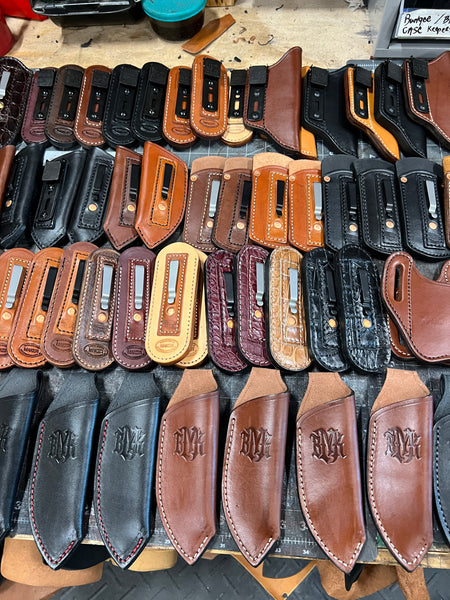 Leather Knife Sheath Design and Construction