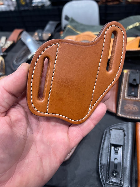 Leather Knife Sheath Design and Construction