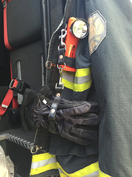 Quick Release Leather Glove Strap / Utility Strap with Matching Extensions