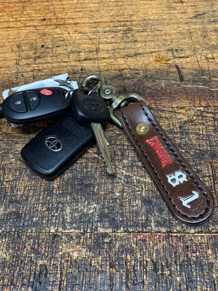 Leather Key Fob/Lanyard