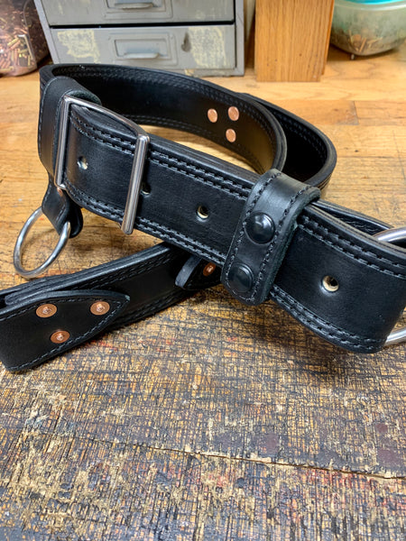 Premium Heavy Duty Leather Truck Belt /Axe Belt with Leather Lining