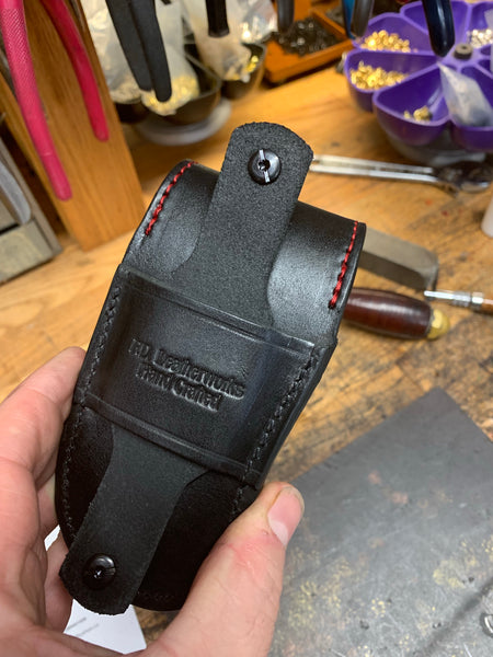 Leatherman Raptor Case with Flap Retention / Leather Lined