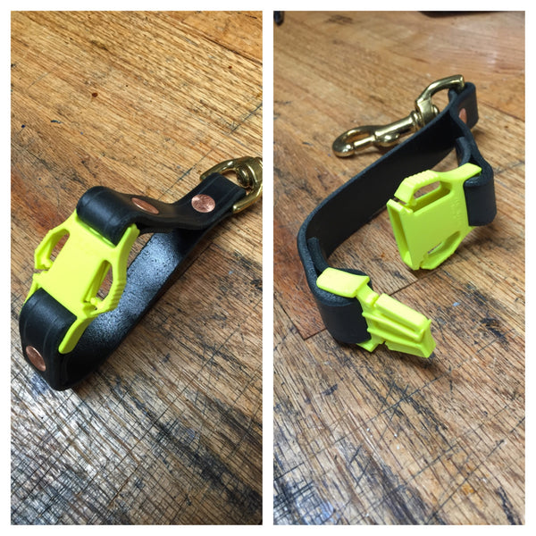 Quick Release Leather Glove Strap / Utility Strap with Matching Extensions